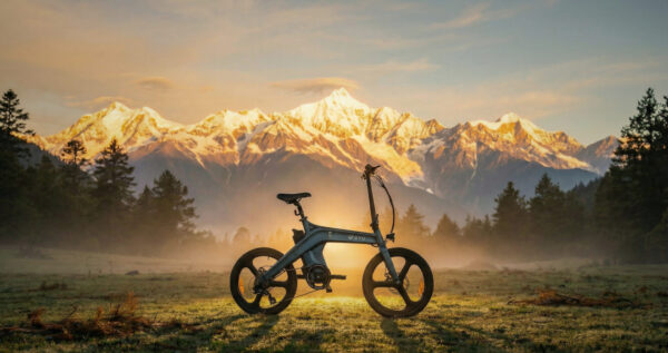 Zonveer T1 20″ Foldable E-Bike, 250W, Lightweight