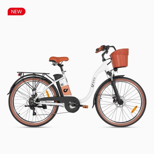 Zonveer C6 Pro 26in City E-Bike, 250W, 80KM Range