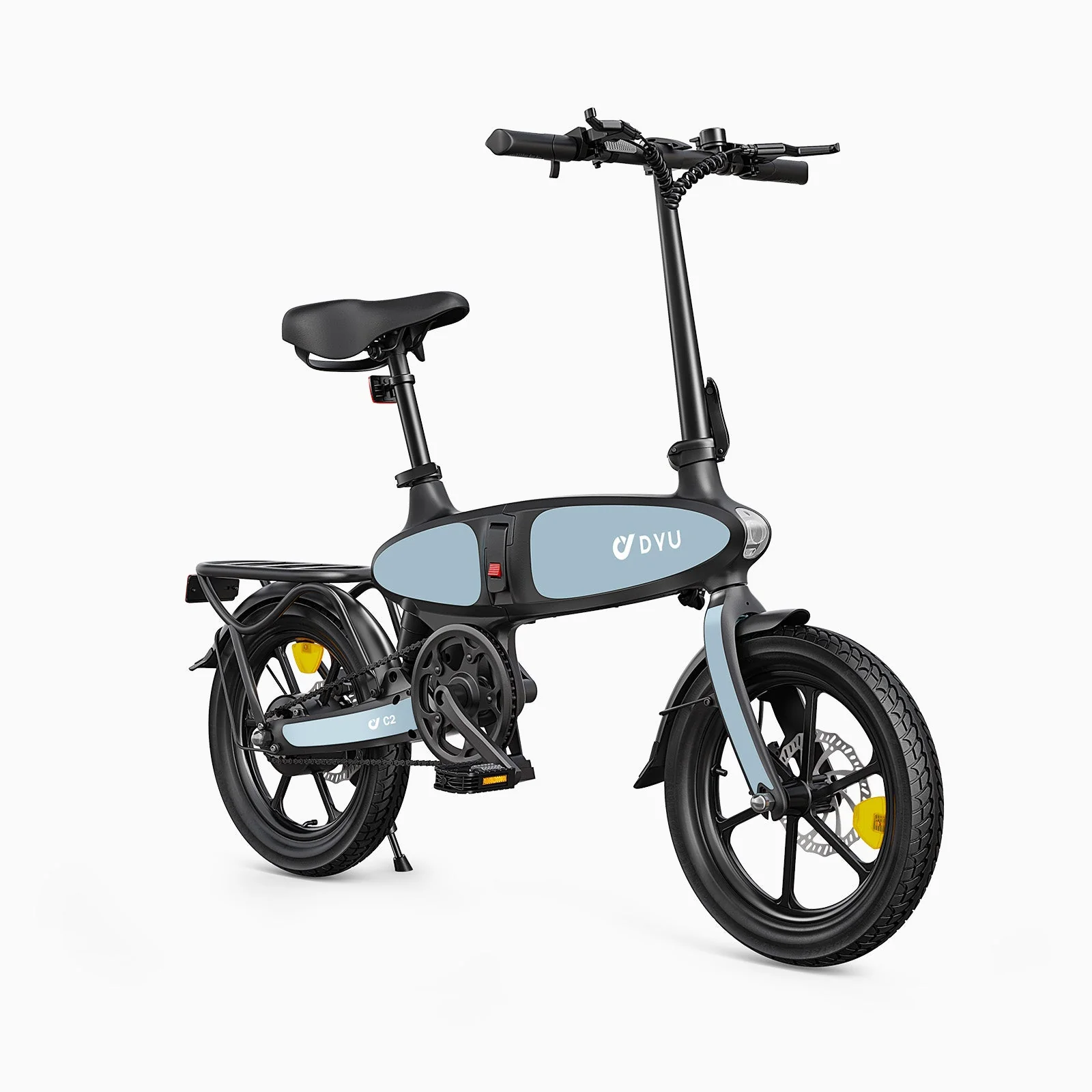 Zonveer C2 16in Folding E-Bike, 250W, 40KM Range - Image 4