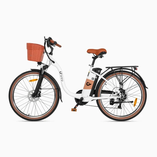 Zonveer C6 Pro 26in City E-Bike, 250W, 80KM Range