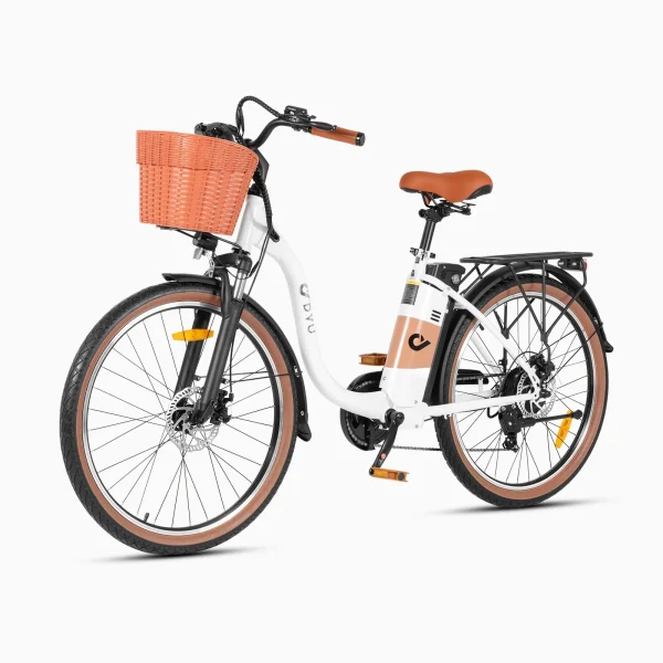 Zonveer C6 Pro 26in City E-Bike, 250W, 80KM Range