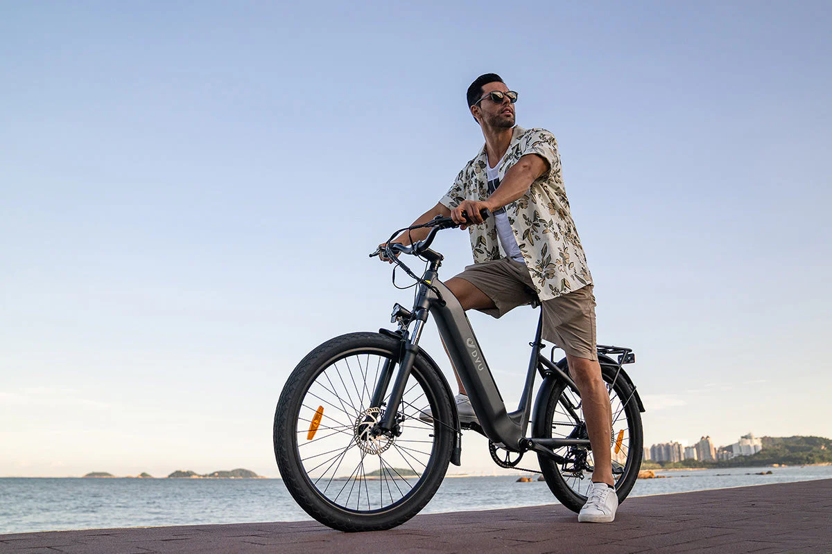 Zonveer C1 26in City E-Bike, 500W, 65KM Range - Image 2