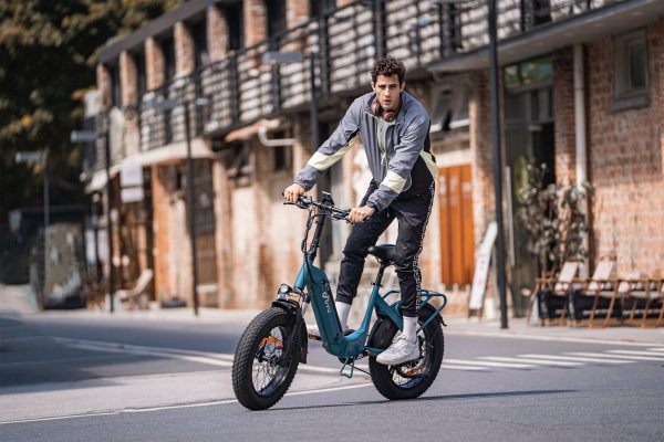 Zonveer FF500 20in Fat Tire E-Bike, 500W, 70KM Range