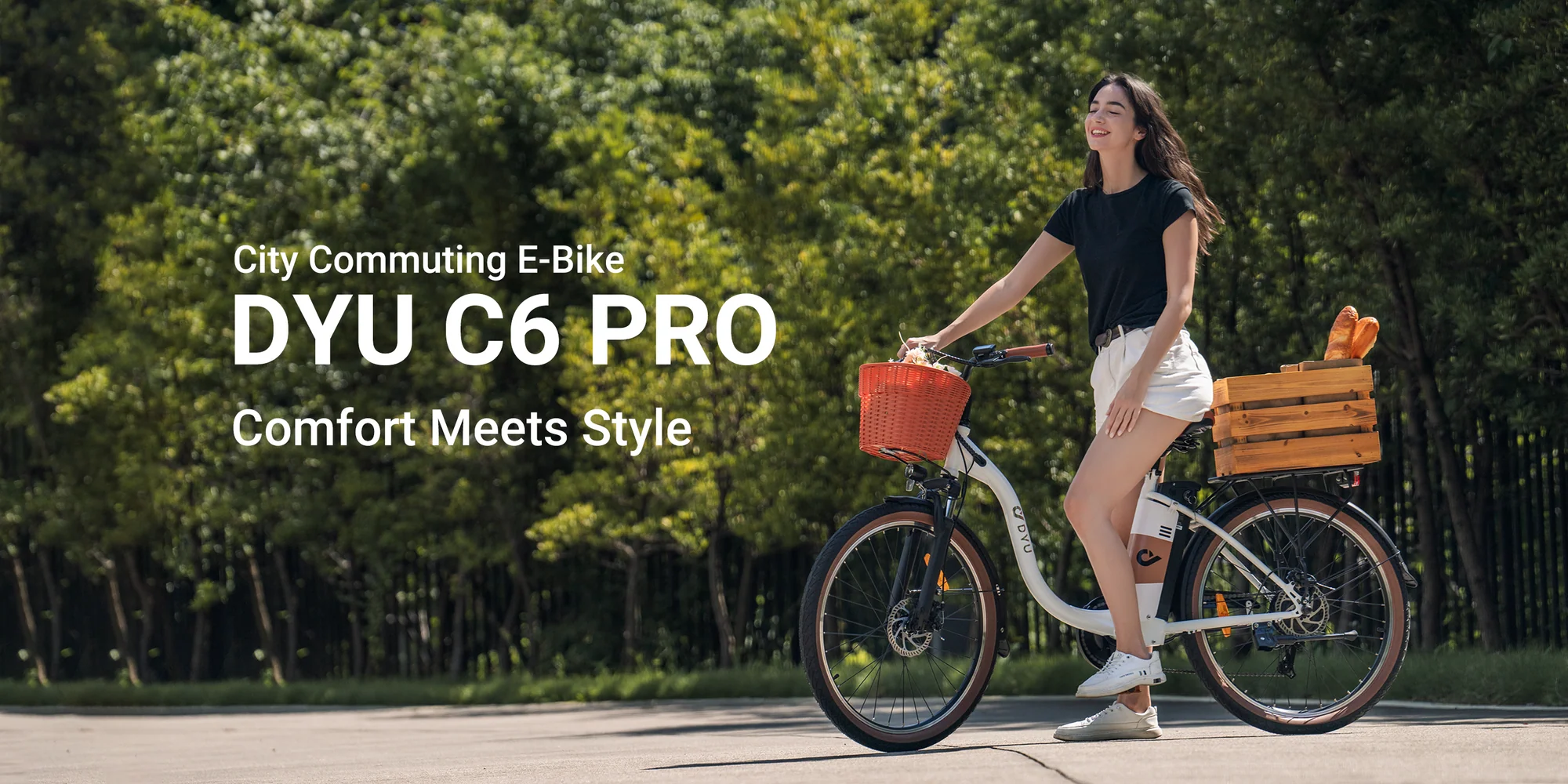 Zonveer C6 Pro 26in City E-Bike, 250W, 80KM Range 1
