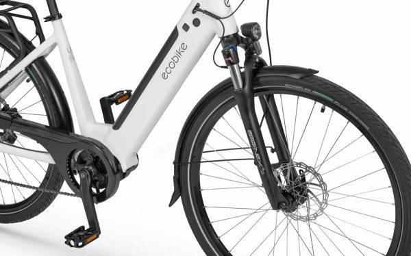 Ecobike LX 100 Weiß 2025 – Modernes urbanes Elektrofahrrad