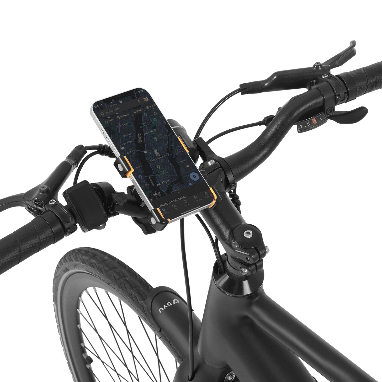 Zonveer Phone Mount for E-Bikes, Adjustable, Shockproof - Image 2