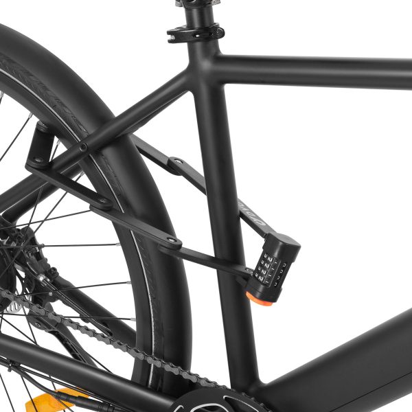 Candado de combinación Zonveer para bicicletas eléctricas, acero duradero