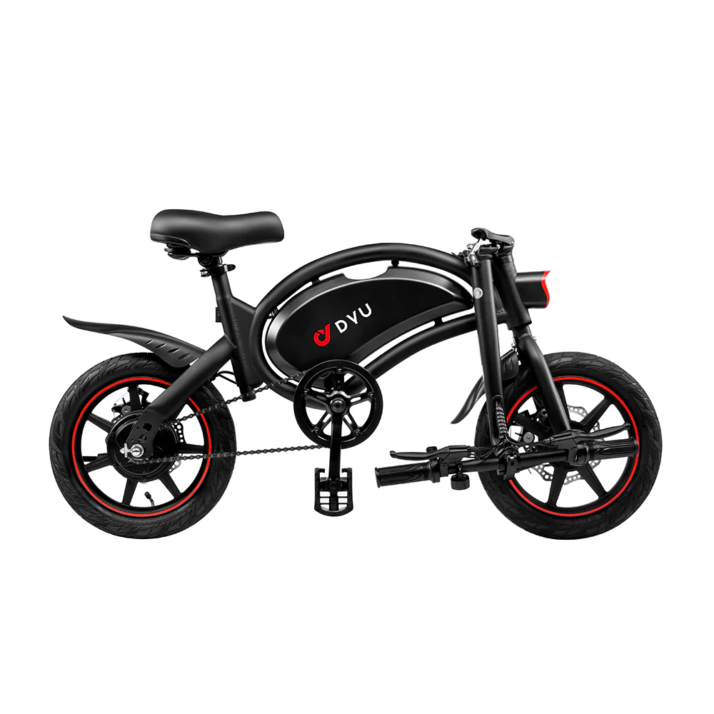 Zonveer D3F 14in Mini Folding E-Bike, 250W, 50KM Range - Image 3