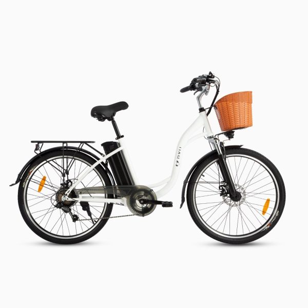 Zonveer C6 26in City E-Bike, 250W, 60KM de autonomía