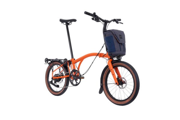 Brompton Electric G Line com quadro Roller - Bicicleta elétrica dobrável de 4 velocidades com travões de disco hidráulicos