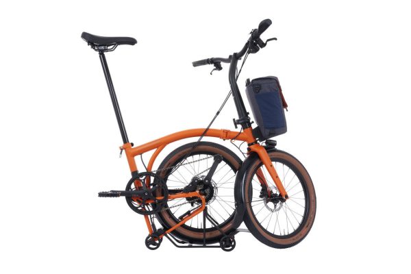 Brompton Electric G Line com quadro Roller - Bicicleta elétrica dobrável de 4 velocidades com travões de disco hidráulicos