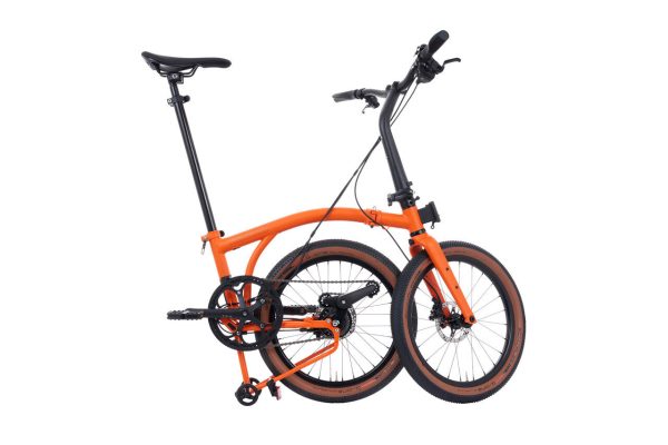 Brompton G Line 8-Speed Folding Bike - Adventure Orange, Medium Size