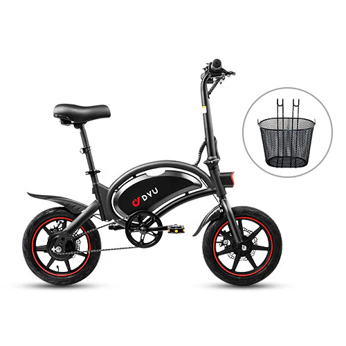Zonveer D3F 14in Mini Folding E-Bike, 250W, 50KM Range - Image 4
