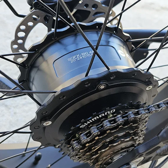 Vulcano X-Type 500W Electric Fat Bike – Power and Comfort on Any Terrain - Image 3
