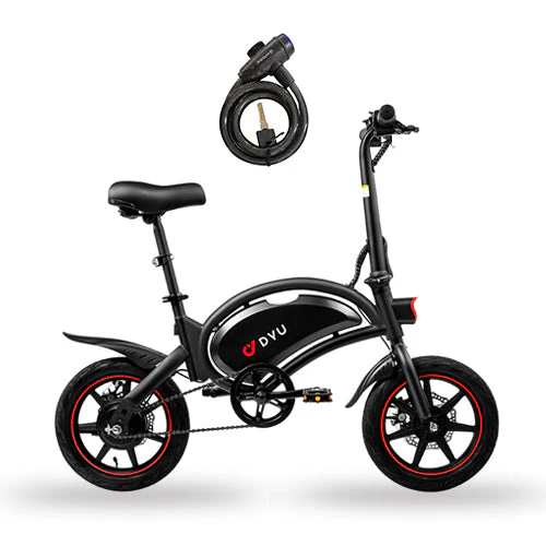 Zonveer D3F 14in Mini Folding E-Bike, 250W, 50KM Range - Image 6