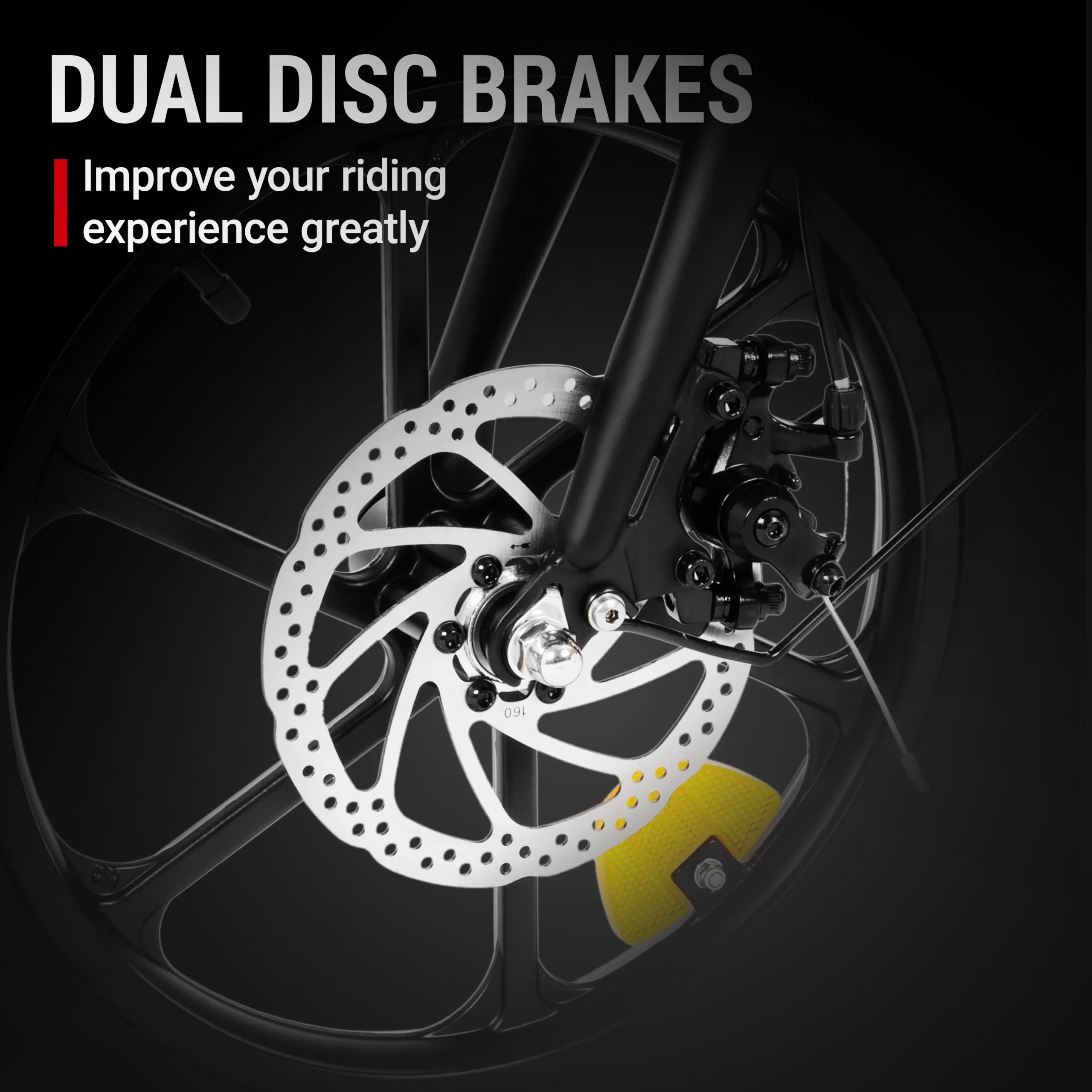 Zonveer A1F Pro 16in Folding E-Bike, 250W, Easy Storage - Image 9