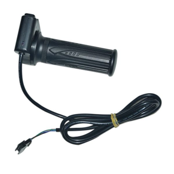 Manillar Zonveer Twist Throttle para bicicletas eléctricas, pantalla de voltaje