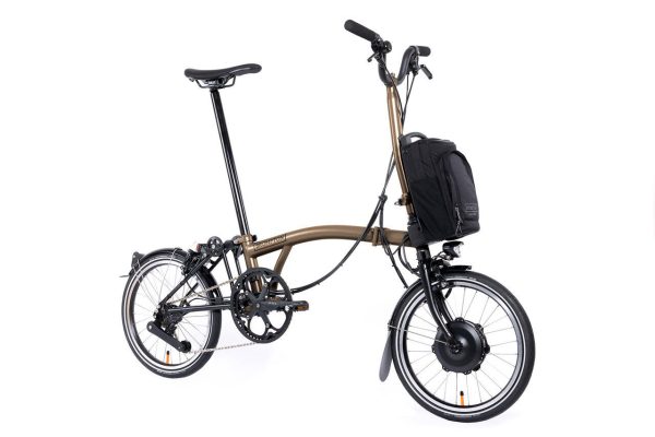 Bicicleta elétrica dobrável urbana Brompton P Line – 4 velocidades