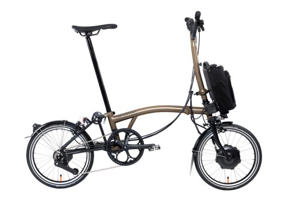 Bicicleta elétrica dobrável urbana Brompton P Line – 4 velocidades