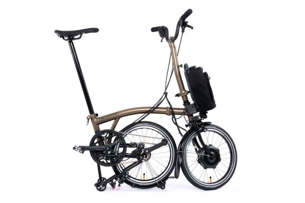 Bicicleta elétrica dobrável urbana Brompton P Line – 4 velocidades
