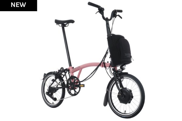 Brompton Electric C Line Explore – Bicicleta elétrica dobrável de 12 velocidades | Autonomia de 72 km, assistência inteligente ao pedalar, design compacto
