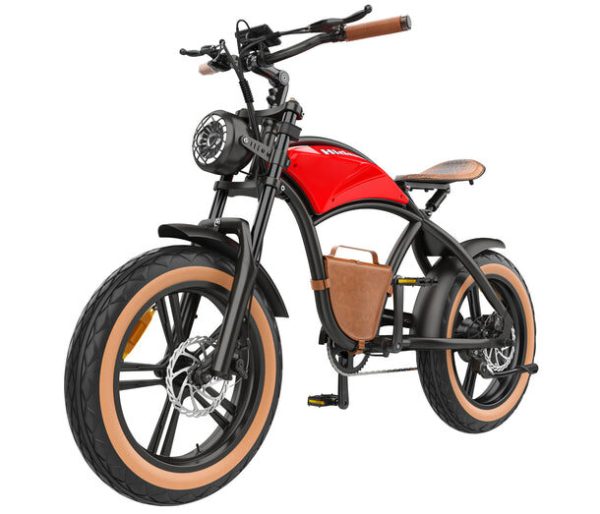 Hidoes B10 1000W Dikke Banden Elektrische Fiets - Krachtige Off-Road E-bike met 40-Mijl bereik