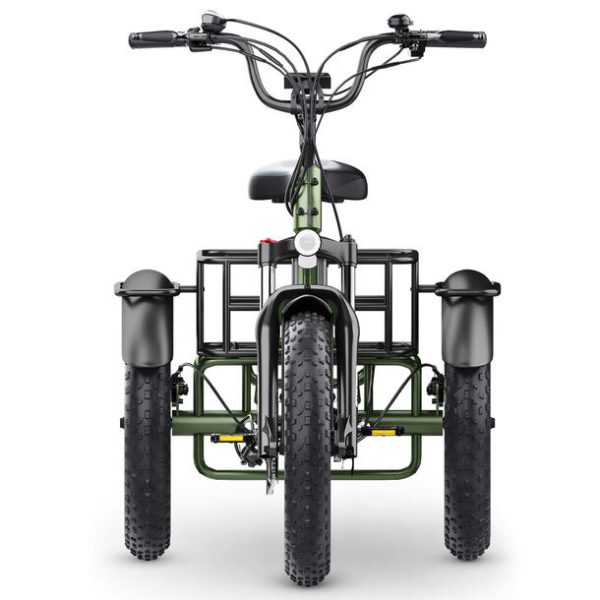 Hidoes ET1 750W Electric Tricycle – Powerful Fat Tire E-Trike with Long-Lasting 20Ah Battery