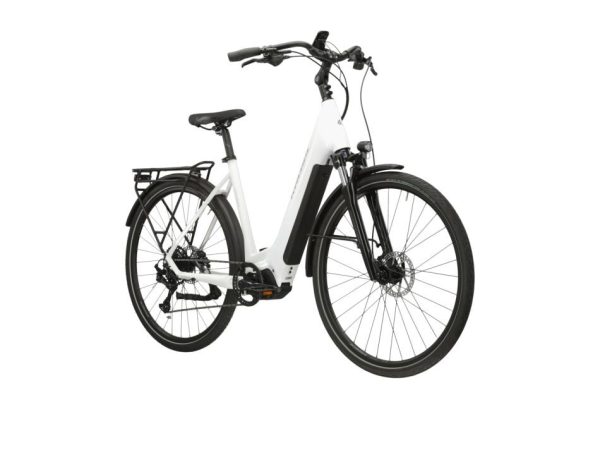 Kross Trans Hybrid LS 5.0 630 – Electric trekking bike with Shimano drive, 630 Wh battery, and suspended fork