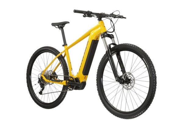 Kross Level Boost 1.0 500 - Elektrische MTB fiets in geel en zwart
