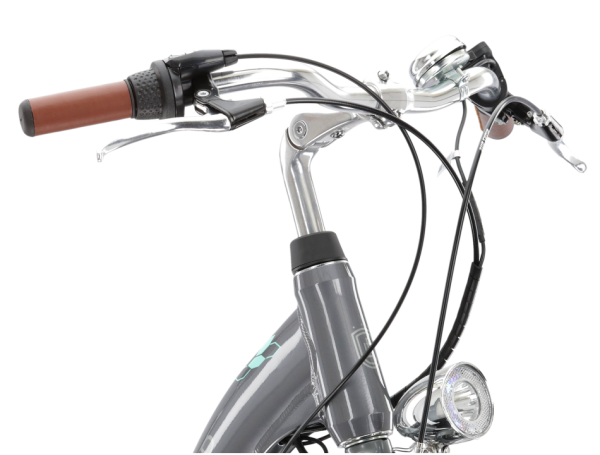 Kross Le Grand Elille 1.450 28" – Grijsgroen glanzend, 3 versnellingen, 450 Wh