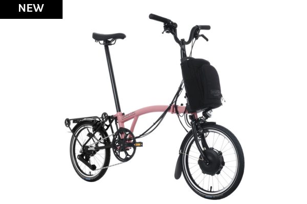 Brompton Electric C Line Urban – 4 velocidades com quadro Roller | Bicicleta elétrica dobrável compacta para quem se desloca diariamente na cidade