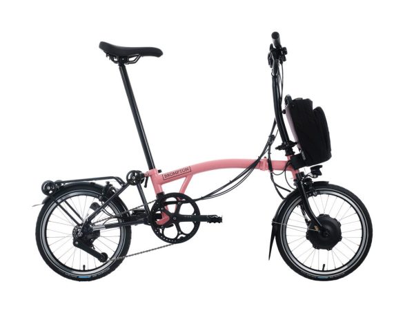 Brompton Electric C Line Urban – 4 velocidades com quadro Roller | Bicicleta elétrica dobrável compacta para quem se desloca diariamente na cidade