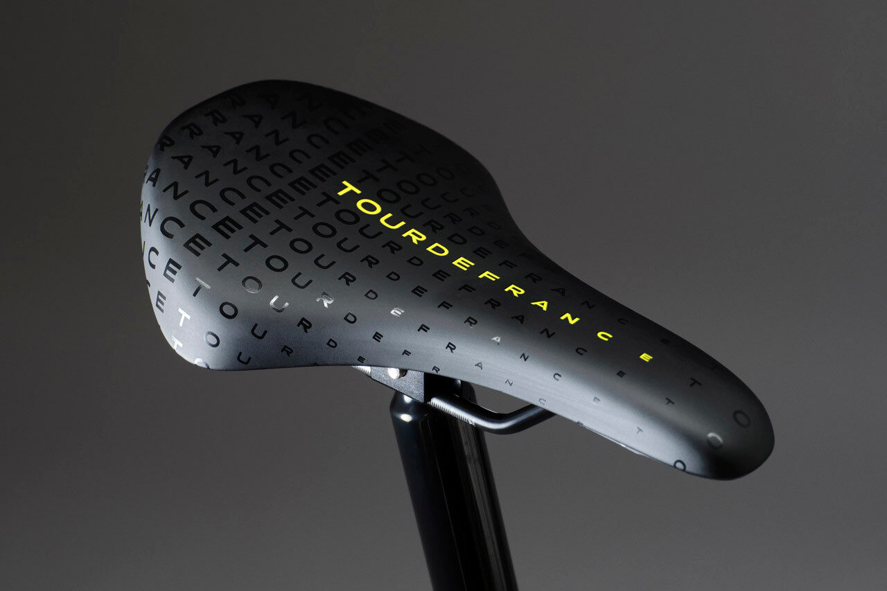 Brompton x Tour de France C Line 6-Speed Folding Bike - Leaders Yellow, Mid Handlebars - Image 7