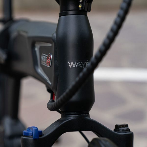 Wayel NEXT Sport: Bicicleta elétrica desportiva dobrável de 20" com pneus largos