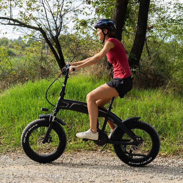 Wayel NEXT Sport: Bicicleta elétrica desportiva dobrável de 20" com pneus largos
