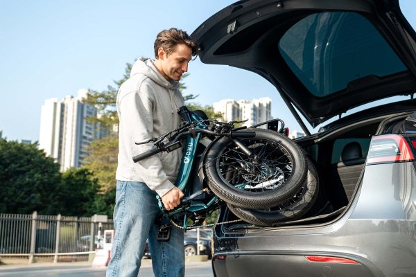 Zonveer C9 Foldable 20" Long-Range E-Bike