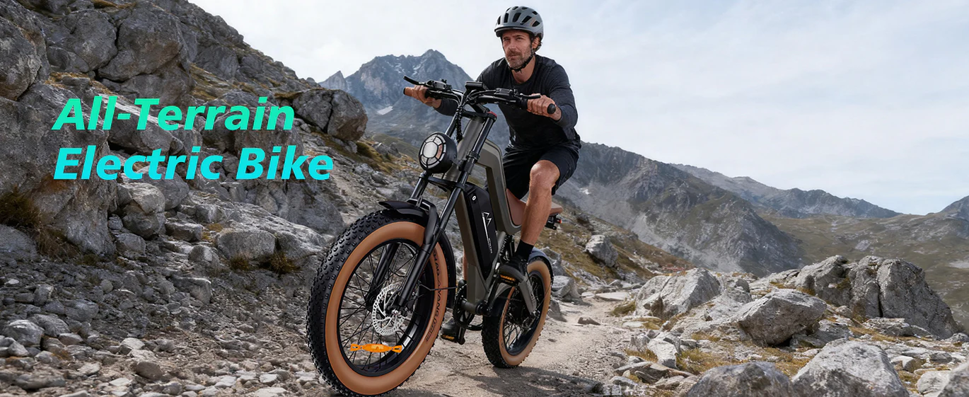 Zonveer M20 All-Terrain Long-Range Electric Bike 1